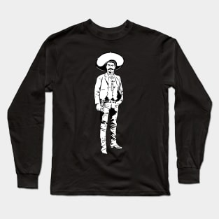 Zapata stencil Long Sleeve T-Shirt